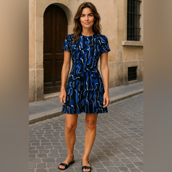 Proenza Shouler Blue Cocktail Dress - Picture 1 of 13